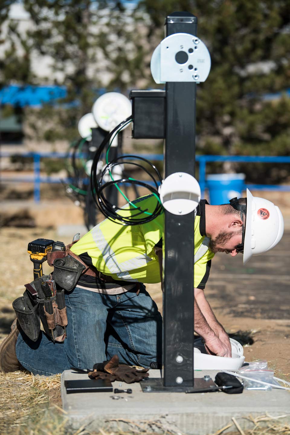 EV charging installation